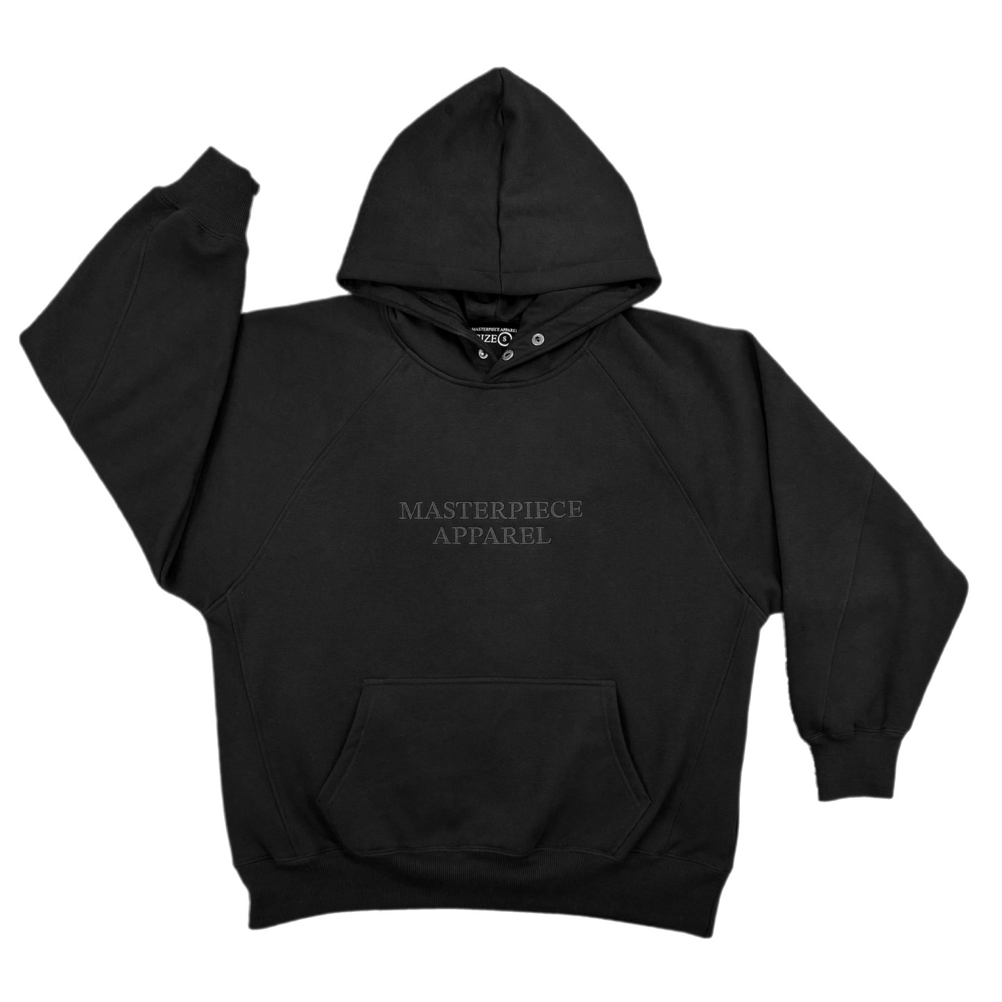 Black Oversized Blanket Hoodie