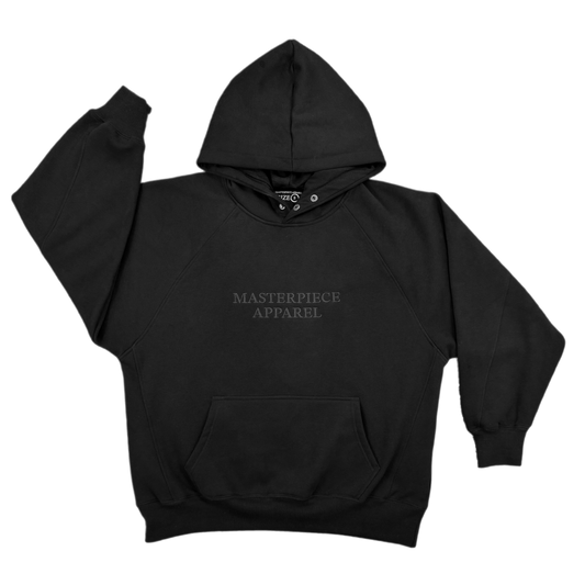 Black Oversized Blanket Hoodie